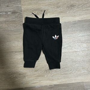 3 mo black adidas sweatpants